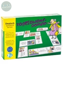 Deutsch spielend lernen - Tagesablauf Domino Oma的一天 