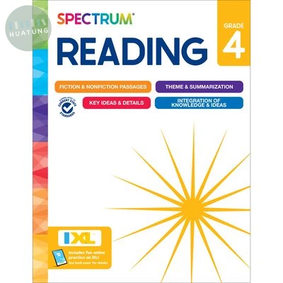 Spectrum Reading Workbook, Grade 4 (2025) (1版)