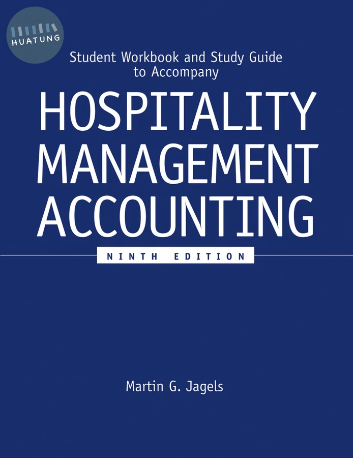 Student Workbook and Study Guide to accompany Hospitality Management Accounting, 9e 