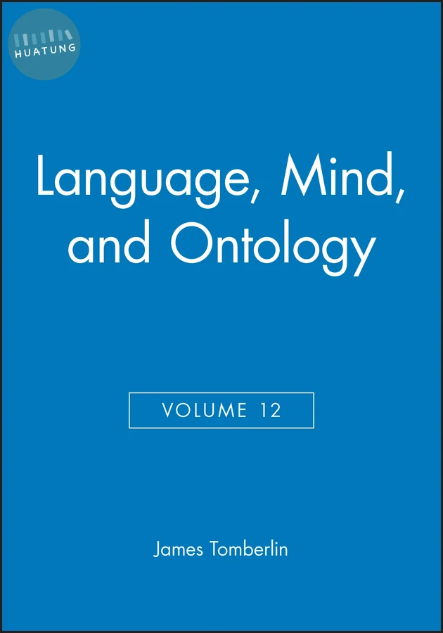 Language, Mind, and Ontology, Volume 12 