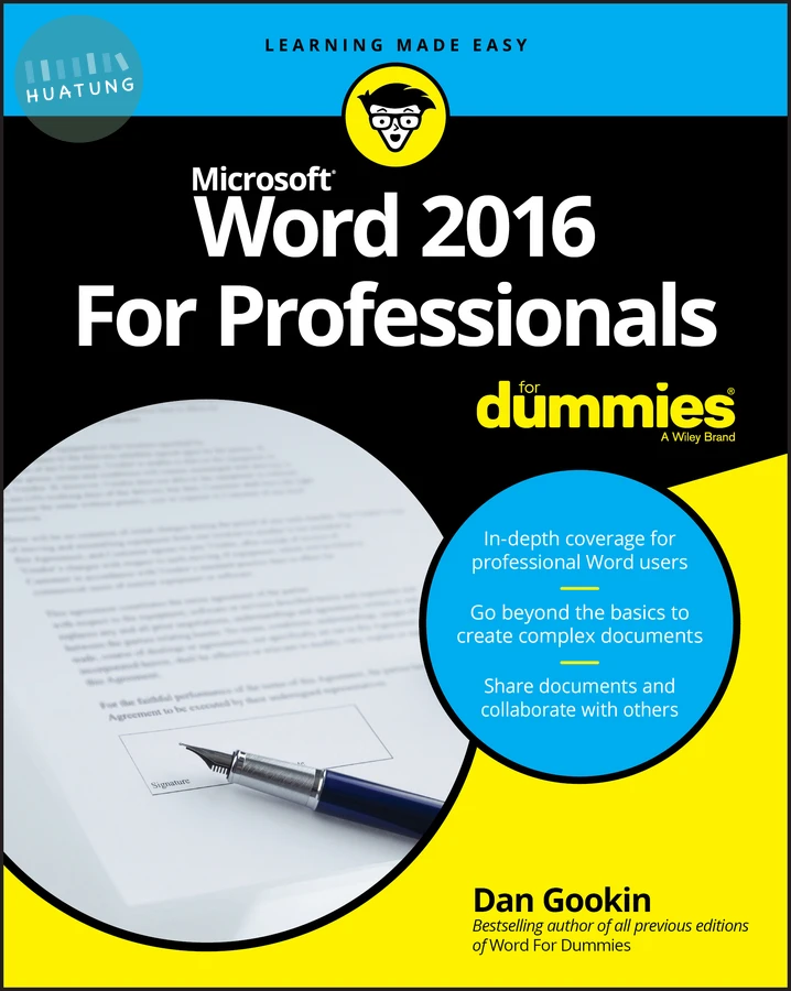 Word 2016 For Professionals For Dummies 