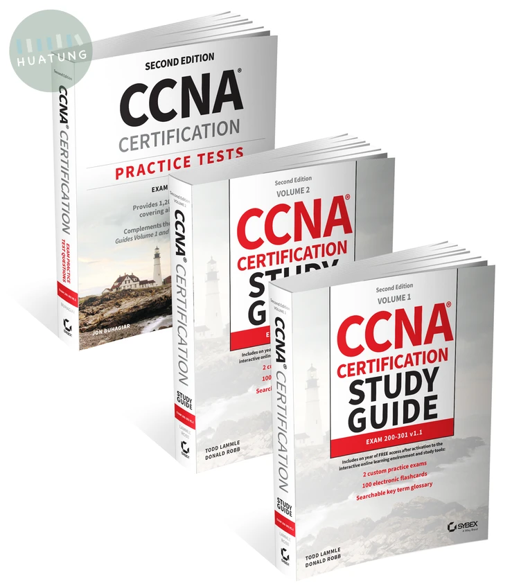 CCNA Certification Study Guide Volume 1, Volume 2, and Practice Tests Kit 