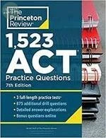 1,523 ACT Practice Questions (7版)