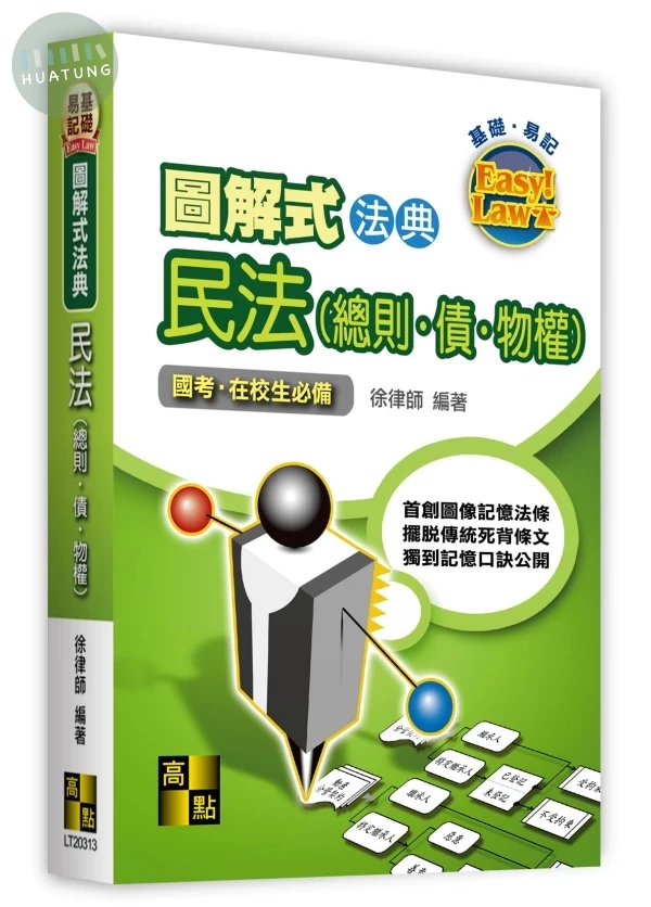 圖解式法典－民法(總則．債．物權) (13版)