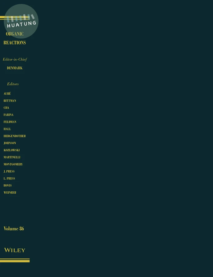 Organic Reactions, Volume 86 