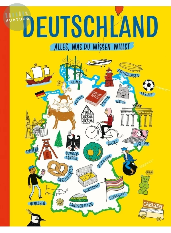 Deutschland. Alles, was du wissen willst: Menschen, Bundesländer, Gegenwart und Geschichte, Politik und vieles mehr: All 