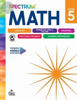 Spectrum Math Workbook, Grade 5 (1版)