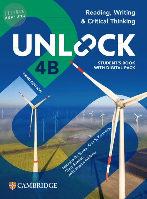 Unlock Level 4B Reading, Writing and Critical Thinking Student's Book with Digital Pack 