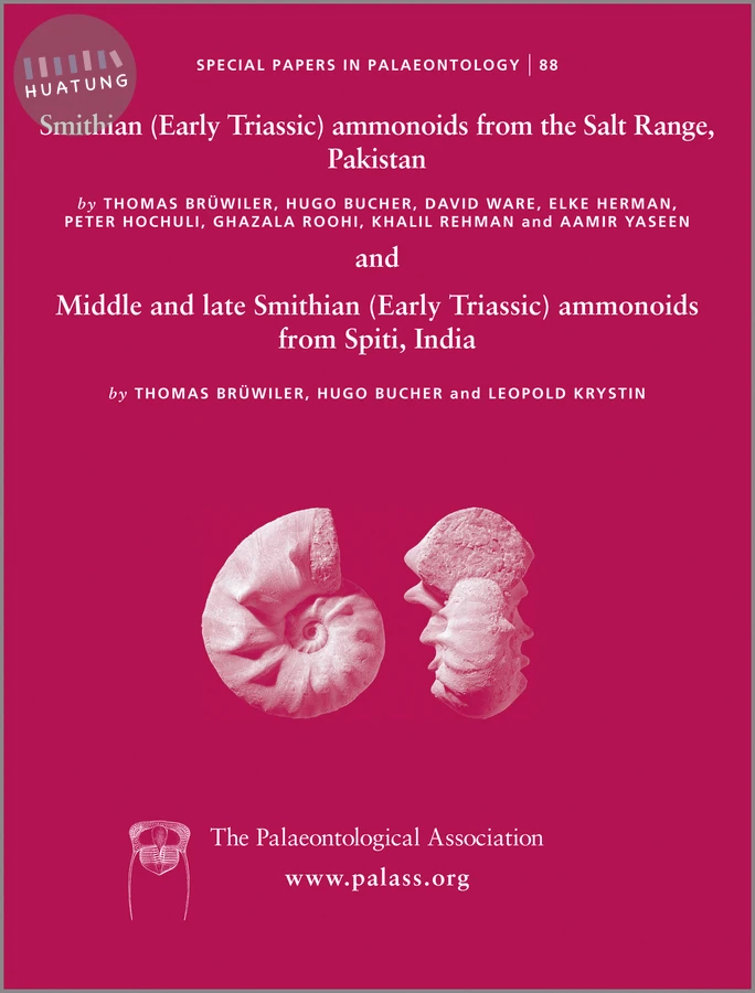 Special Papers in Palaeontology, Smithian (Early Triassic) ammonoids from the Salt Range (Pakistan) and Spiti (India) 