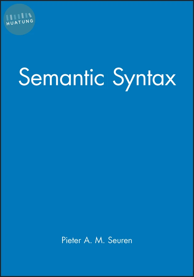 Semantic Syntax 