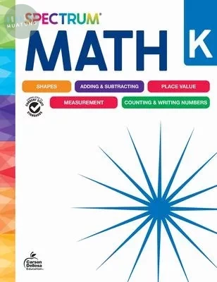 Spectrum Math Workbook, Grade K (1版)