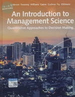 An Introduction to Management Science: Quantitative Approach (15版)