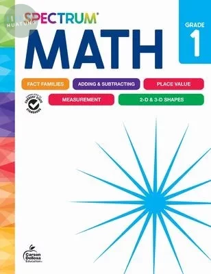 Spectrum Math Workbook, Grade 1 (1版)