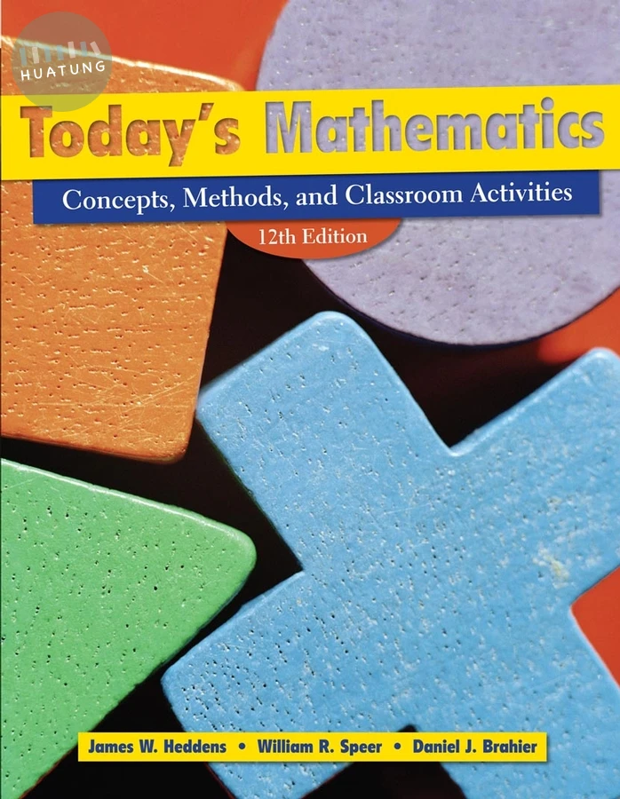 Today's Mathematics, (Shrinkwrapped with CD inside envelop inside front cover of Text) 