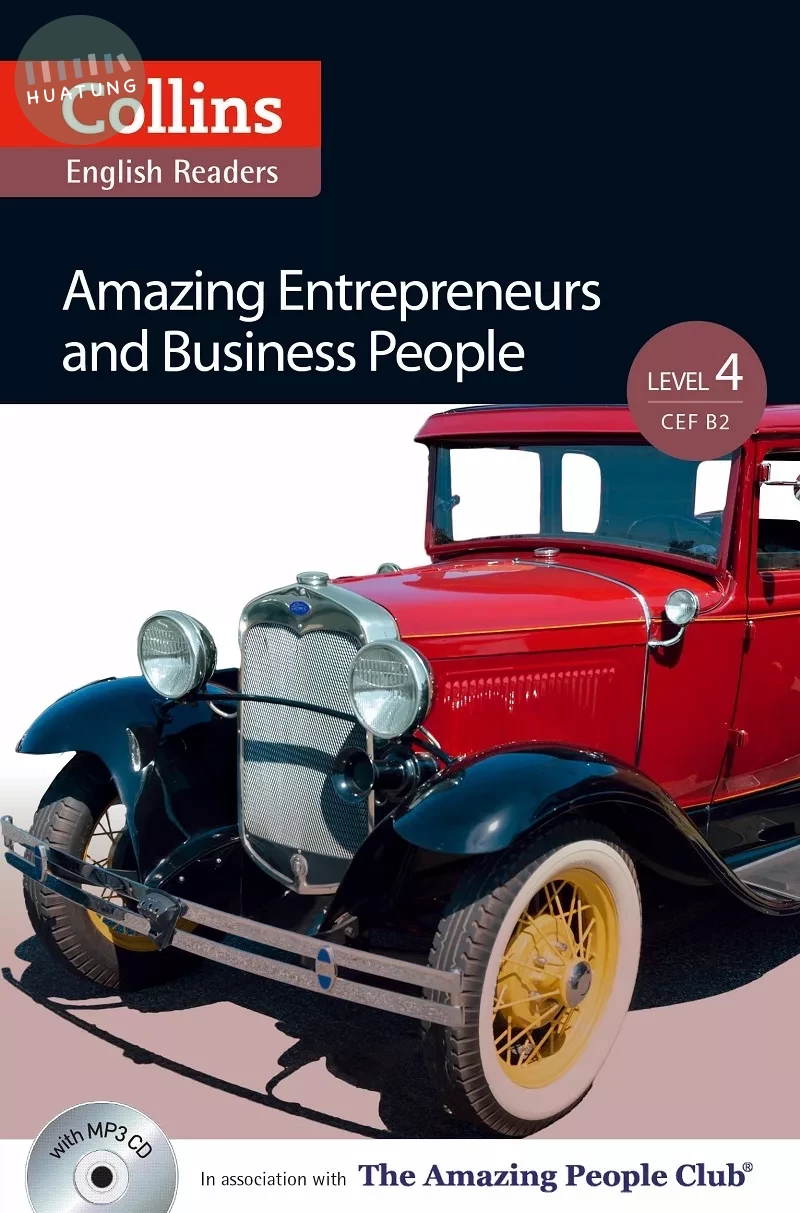 Collins Amazing People Reader Level 4: Amazing Entrepreneurs and Business People (with MP3) (1版)