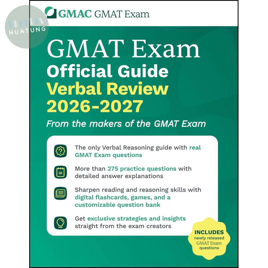 GMAT Official Guide Verbal Review 2026 - 2027: Book + Online Question Bank (1版)