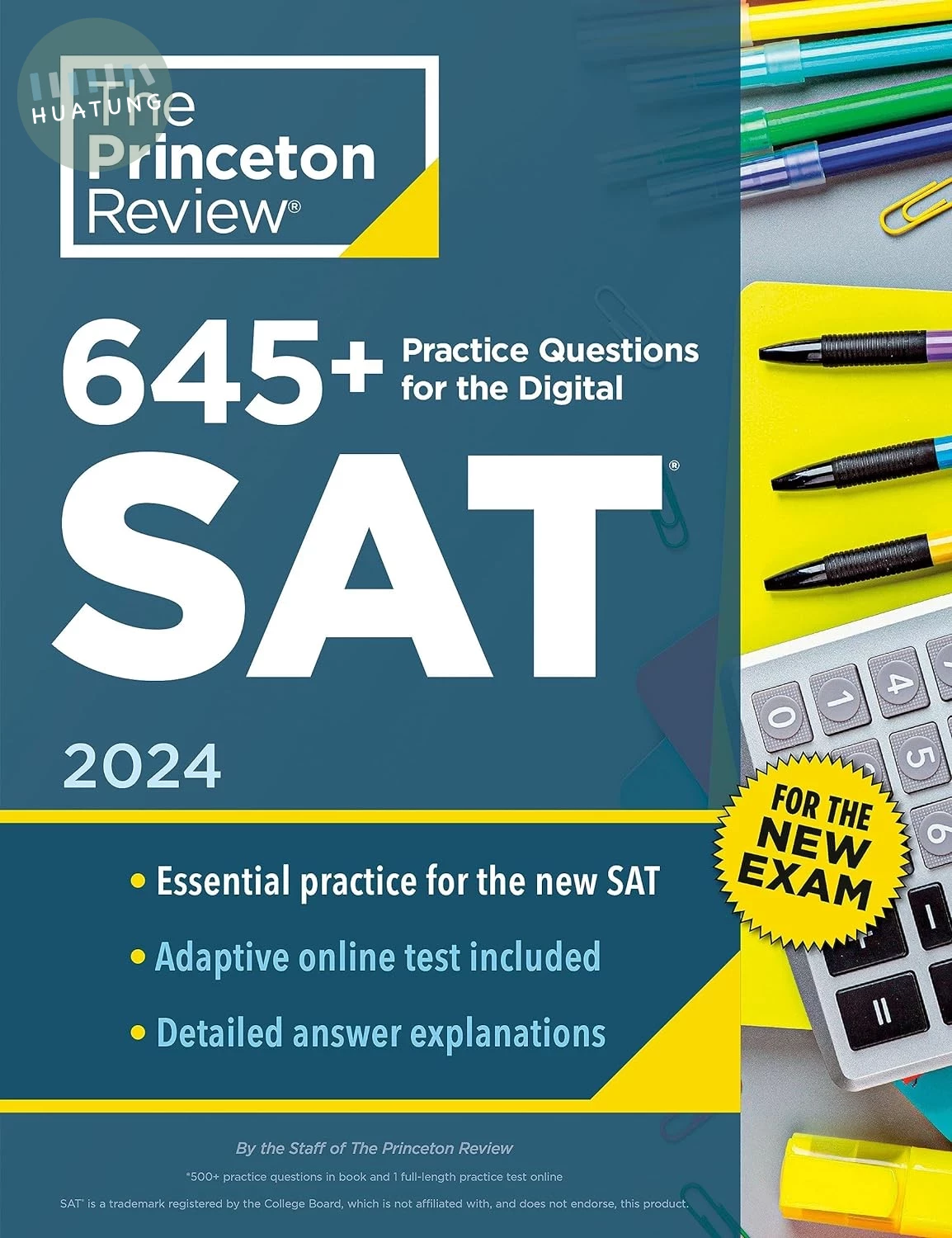 645+ Practice Questions for the Digital SAT, 2024: Book + Online Practice (1版)