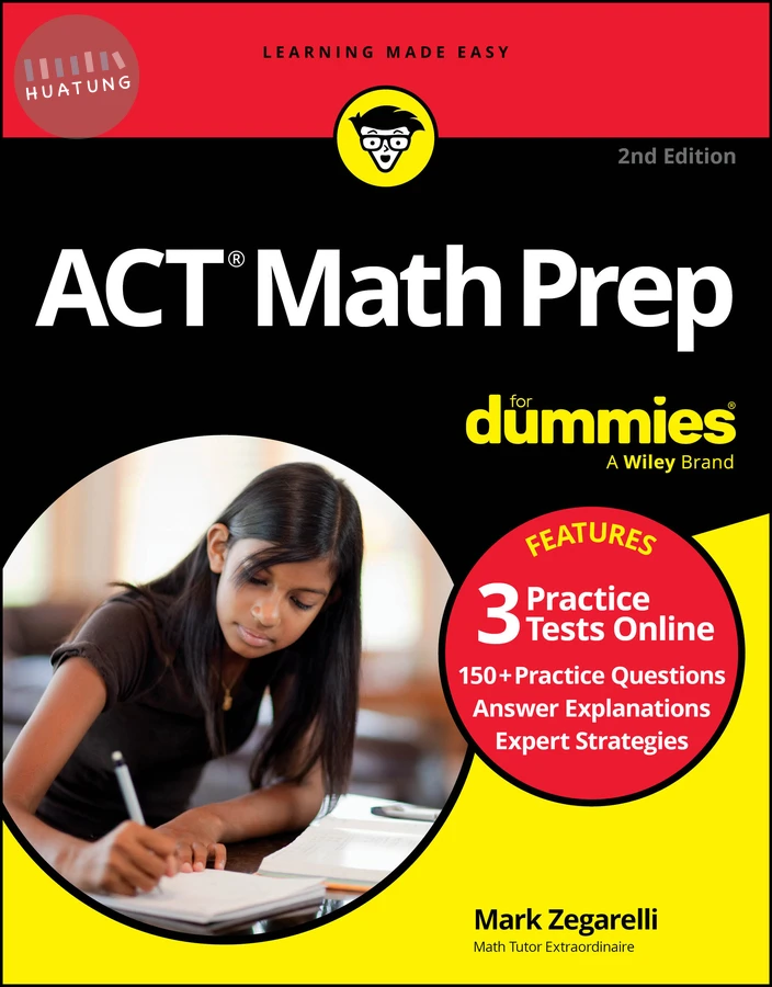 ACT Math Prep For Dummies 