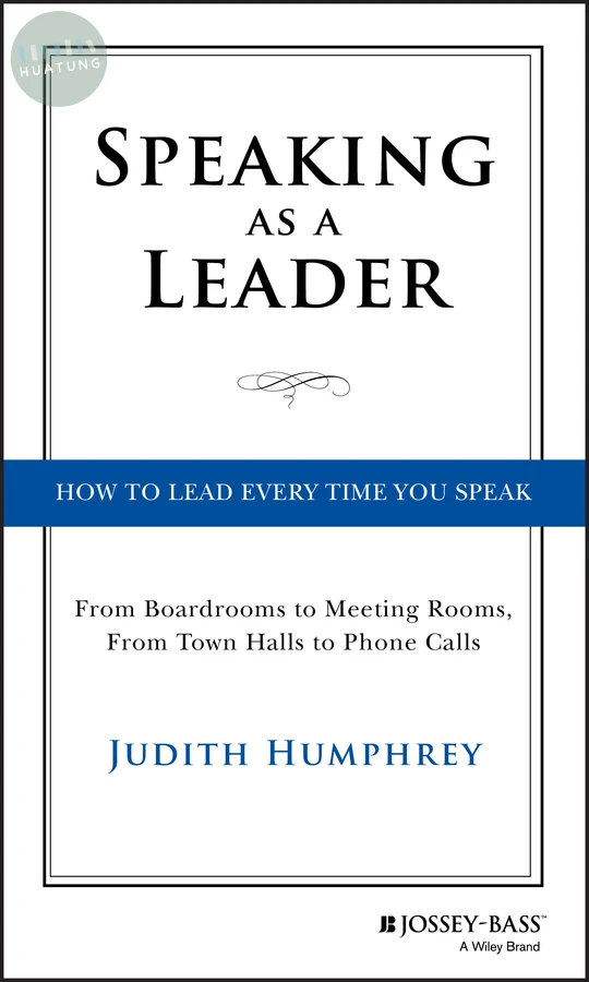 Speaking As a Leader 