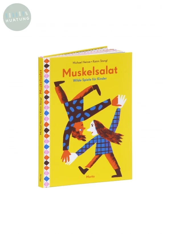 Muskelsalat: Wilde Spiele für Kinder 活力全開！兒童瘋狂遊戲書 #2025 德國最美麗的書 