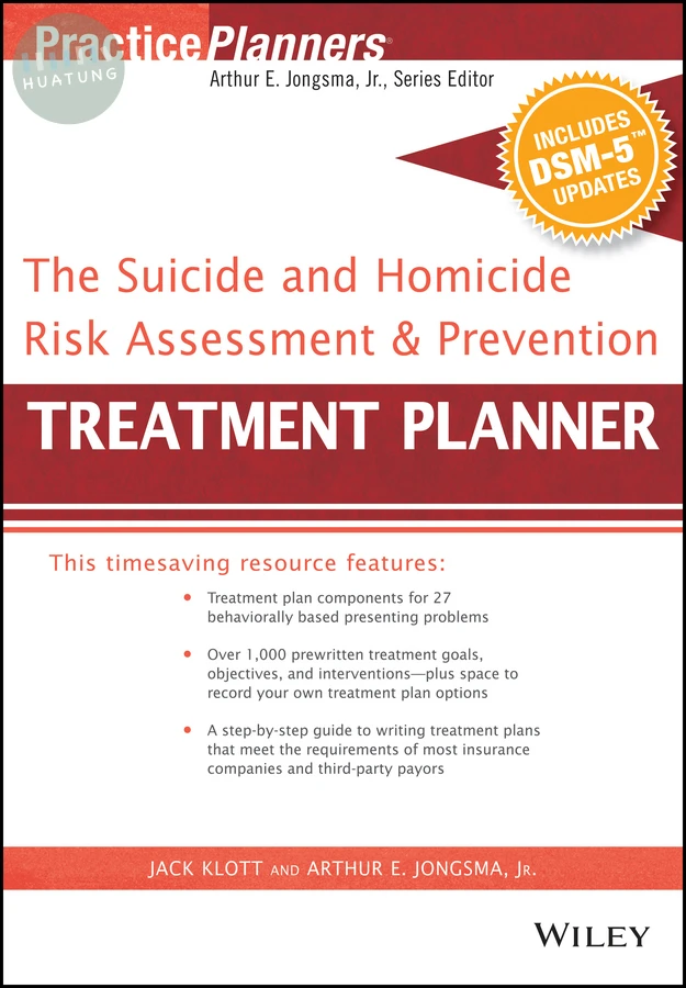 The Suicide and Homicide Risk Assessment and Prevention Treatment Planner, with DSM-5 Updates 