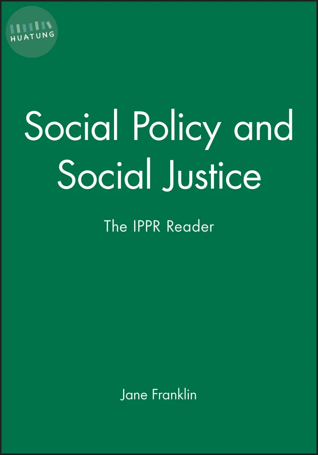 Social Policy and Social Justice 