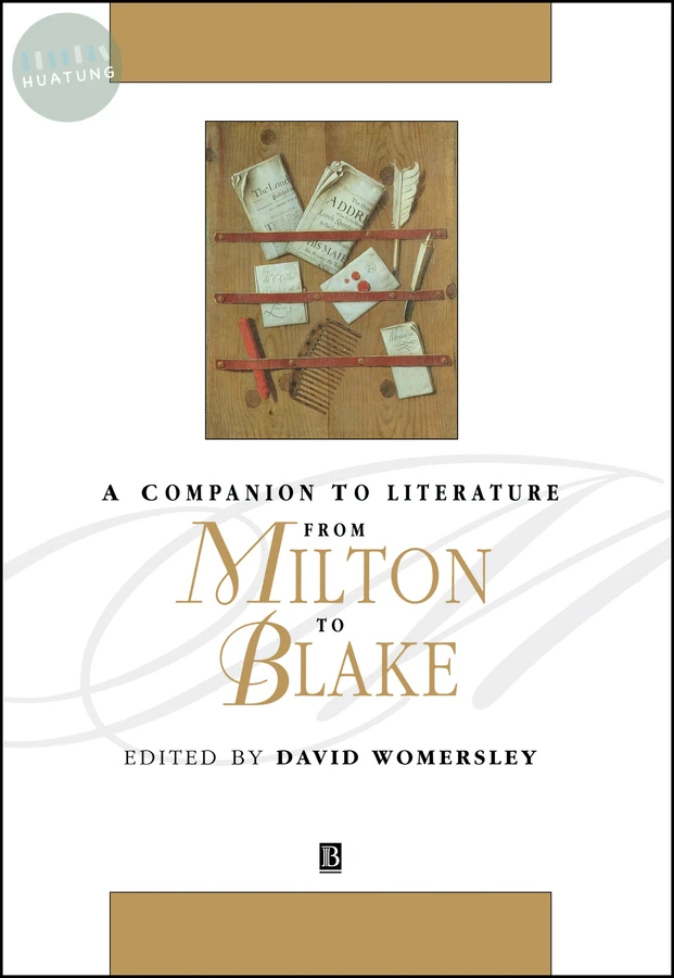 A Companion to Literature from Milton to Blake 