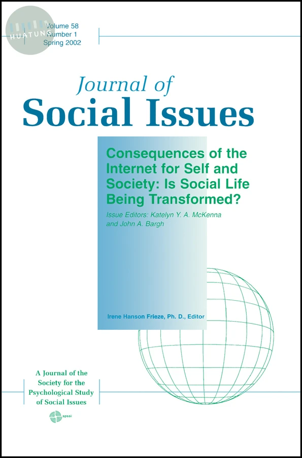 Consequences of the Internet for Self and Society 