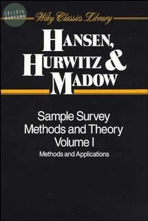Sample Survey Methods and Theory, 2 Volume Set 