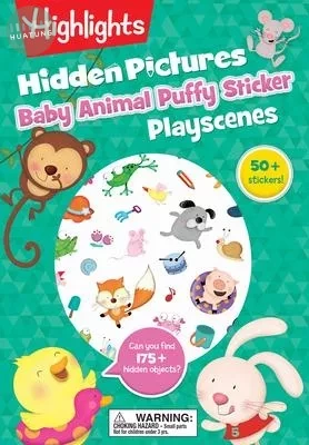 Baby Animal Hidden Pictures Puffy Sticker Playscenes (1版)