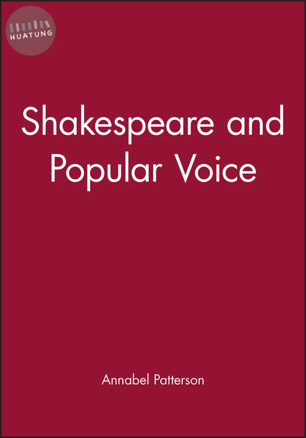 Shakespeare and Popular Voice 