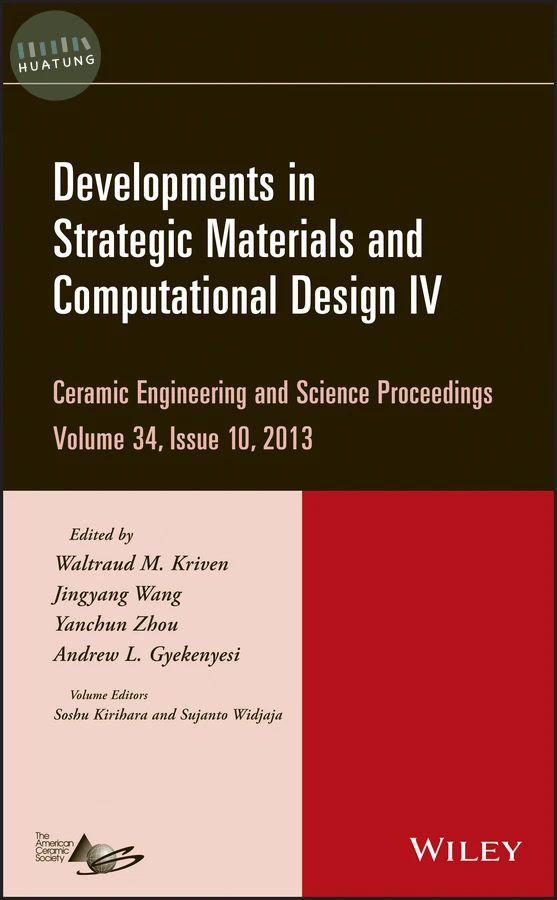 Developments in Strategic Materials and Computational Design IV, Volume 34, Issue 10 