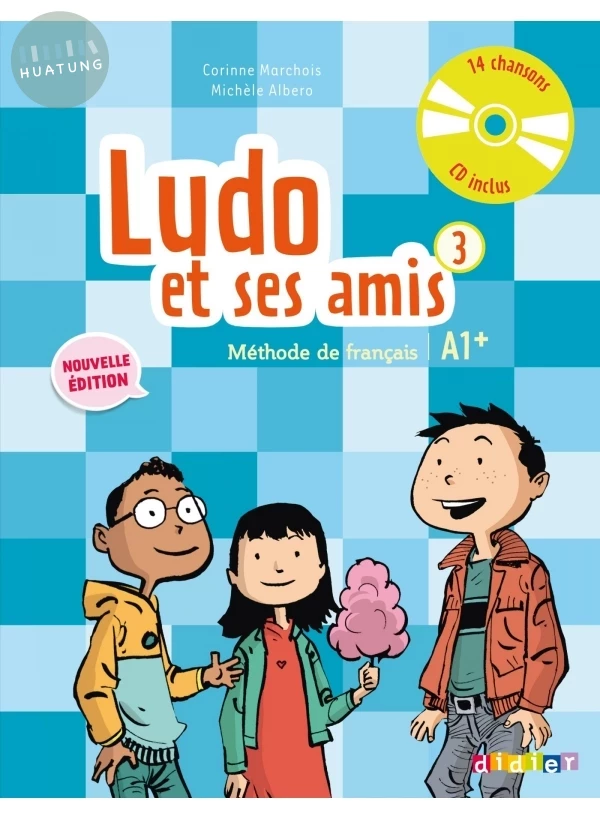 Ludo et ses amis 3, Méthode de français +CD (2015) 