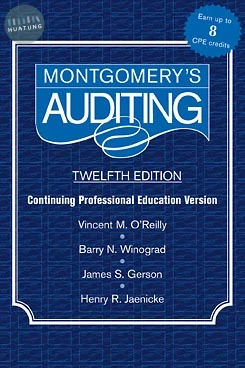 Montgomery Auditing Continuing Professional Education 