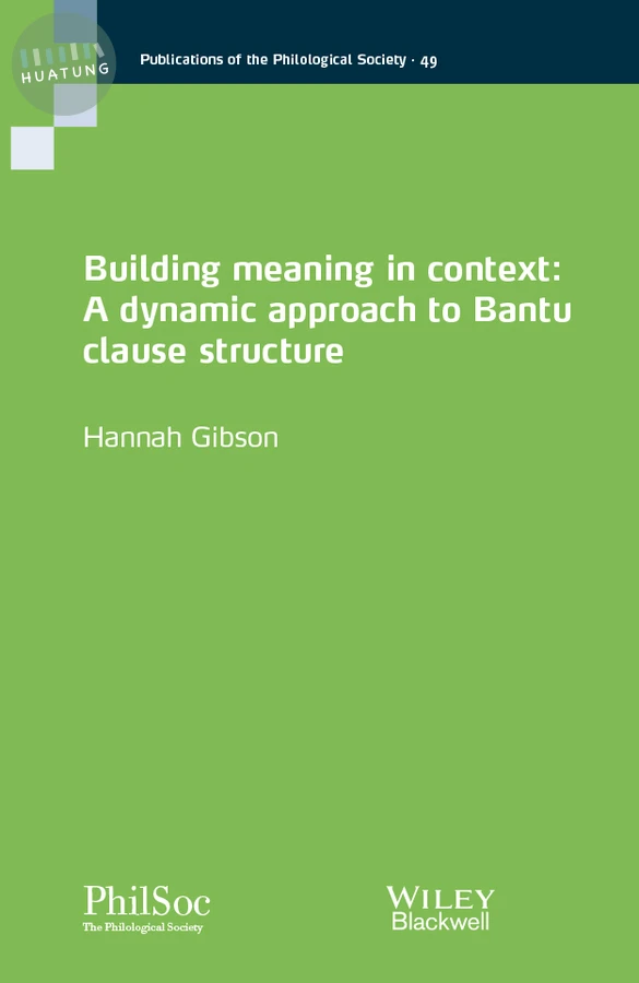 Building Meaning in Context 