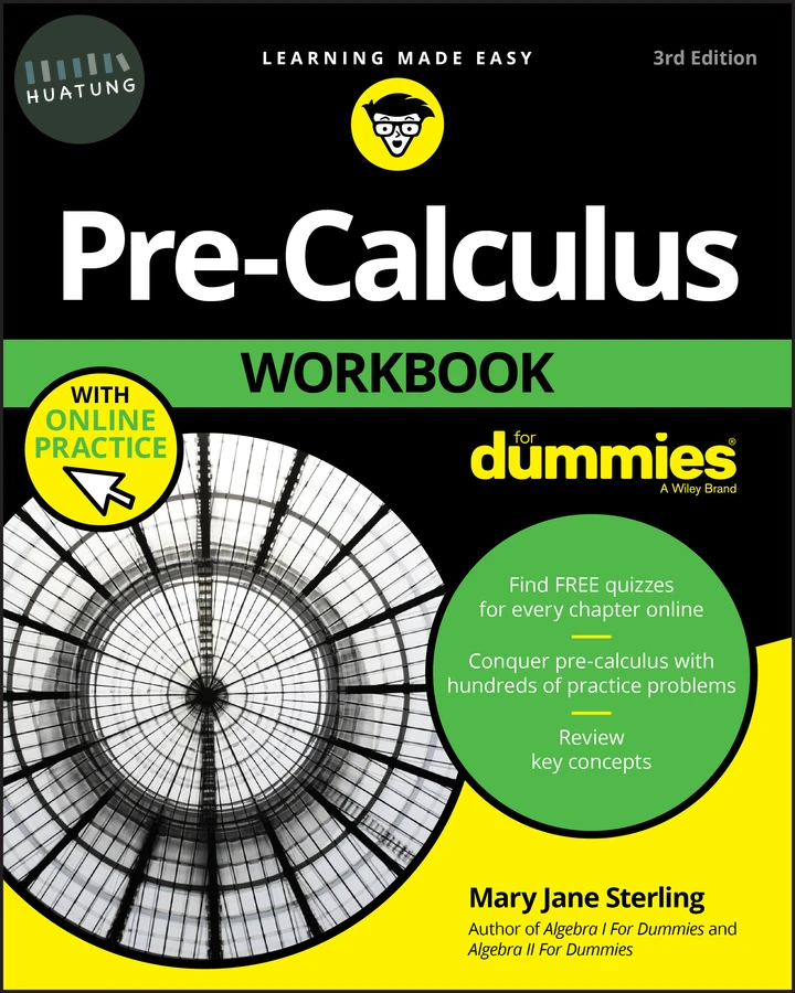 Pre-Calculus Workbook For Dummies 
