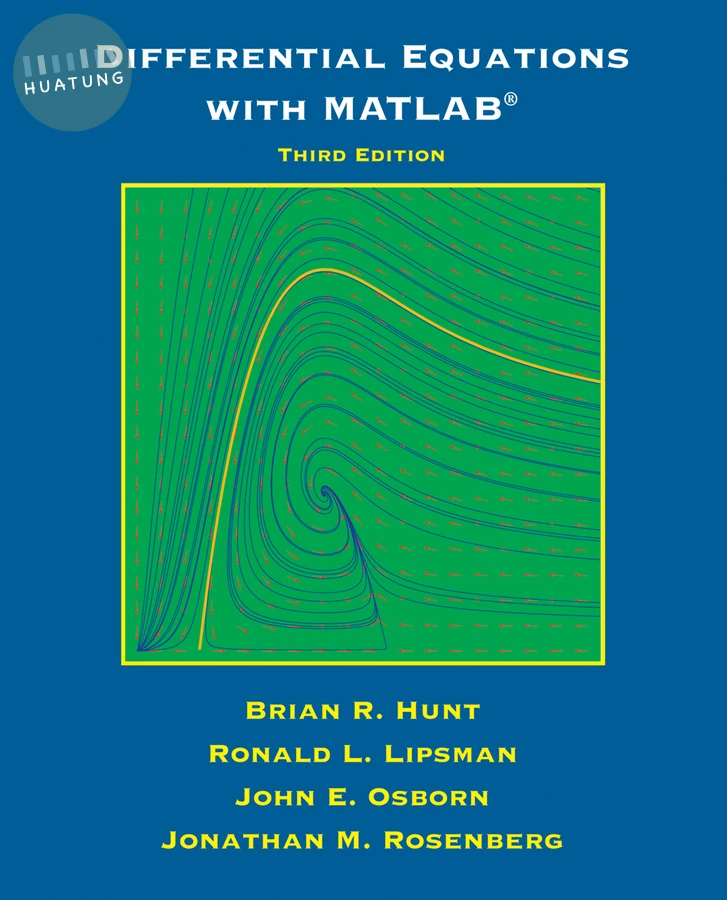 Differential Equations with Matlab 
