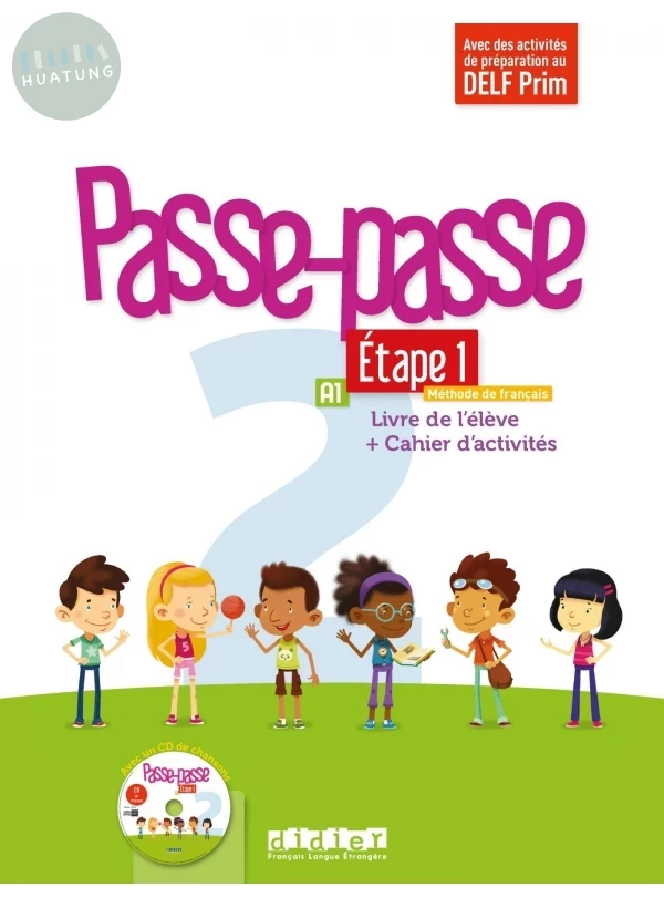 Passe-passe 2 etape 1, livre + cahier + CD 