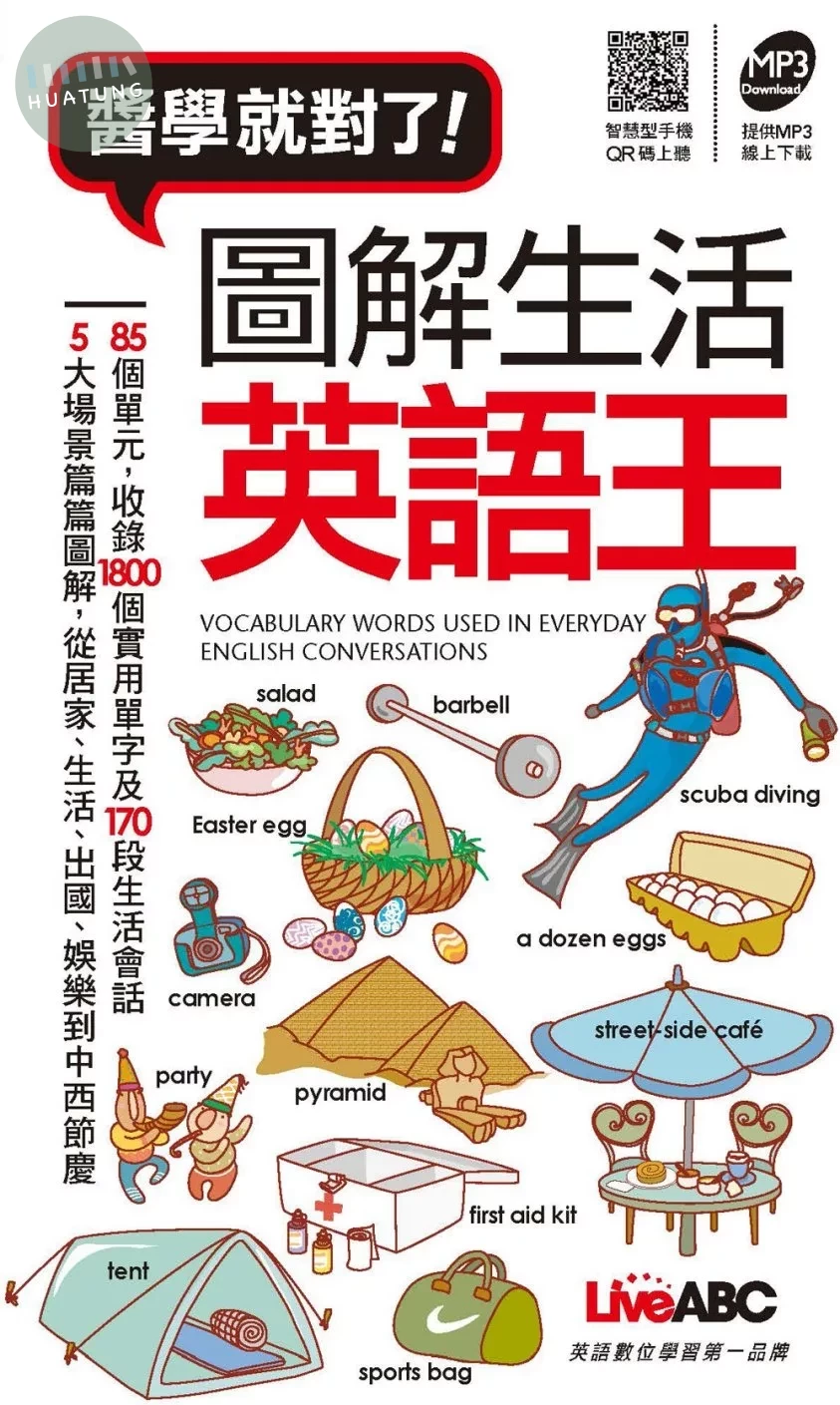 圖解生活英語王(口袋書) (1版)