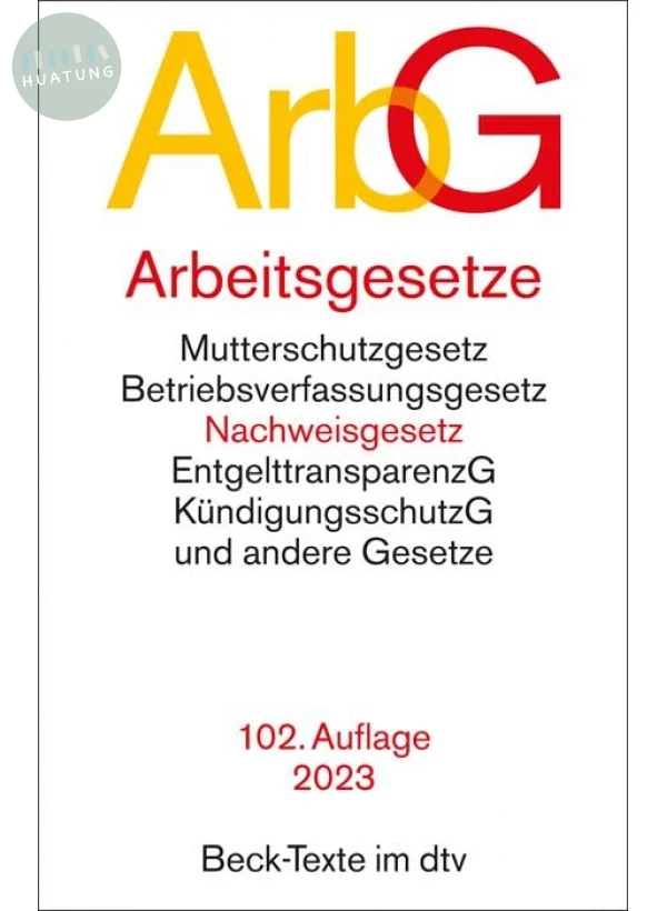 Arbeitsgesetze 2023 - 勞工法 