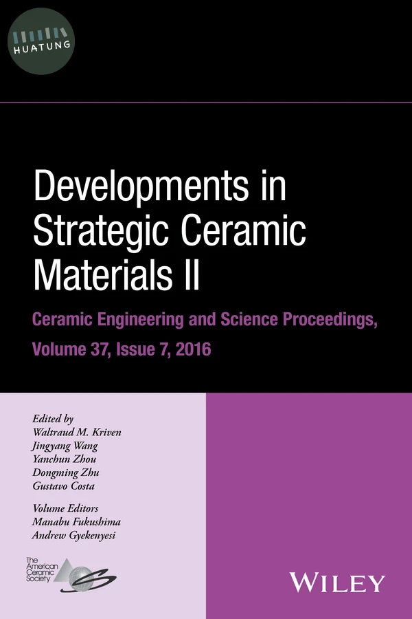 Developments in Strategic Ceramic Materials II 