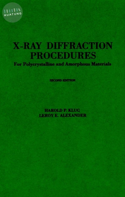 X-Ray Diffraction Procedures 