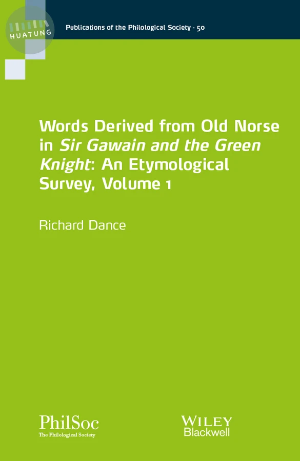 Words Derived from Old Norse in Sir Gawain and the Green Knight 