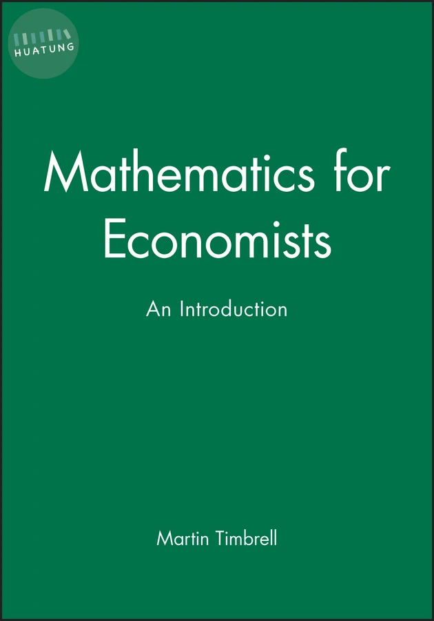 Mathematics for Economists 