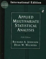 APPLIED MULTIVARIATE STATISTICAL ANALYSIS (5版)