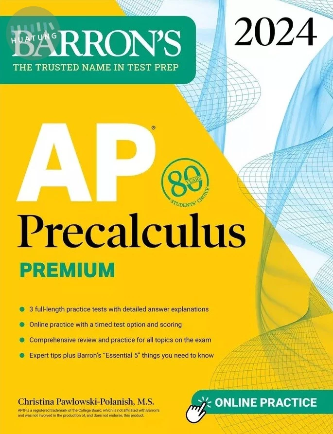 AP Precalculus Premium, 2024 (1版)