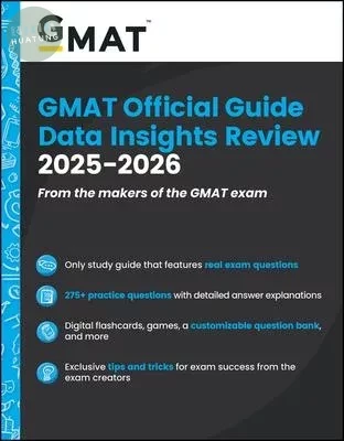 GMAT Official Guide Data Insights Review 2025 - 2026: Book + Online Question Bank (1版)