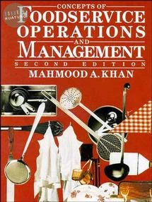 Concepts of Foodservice Operations and Management 