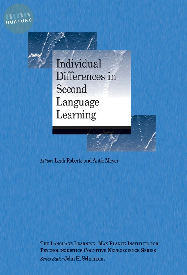 Individual Differences in Second Language Learning 