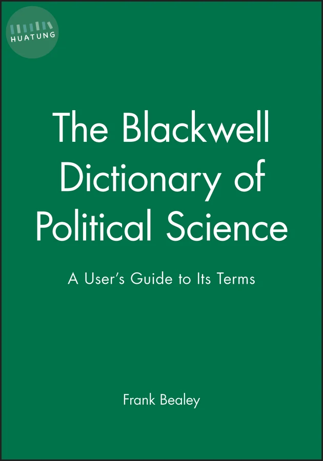 The Blackwell Dictionary of Political Science 